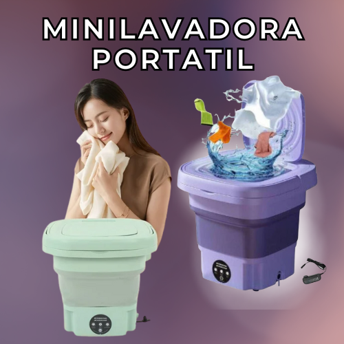 Mini-lavadora Portatil