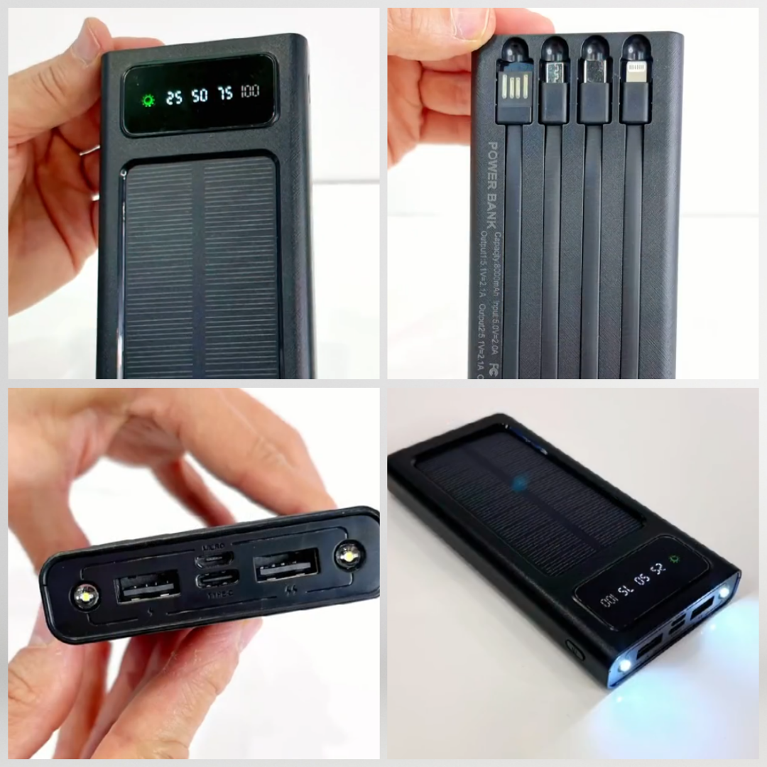 Cargador Solar 2 en 1