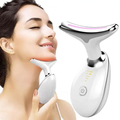 Masajeador Facial con Luz LED